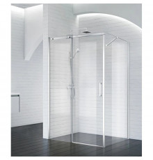 Душевой уголок 140x80 см BelBagno ACQUA-AH-1-140/80-C-Cr прозрачное