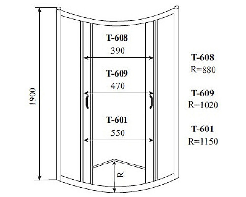 Santeh-Crystal.ru: Душевой уголок без поддона 90x90 см Timo ALTTI-609 F матовое Приобрести Душевой уголок без поддона 90x90 см Timo ALTTI-609 F матовое в магазине сантехники Santeh-Crystal.ru