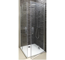 Душевой уголок 117,8х77,8 см Jacob Delafon Contra E22T81-GA + E22T121-GA прозрачное