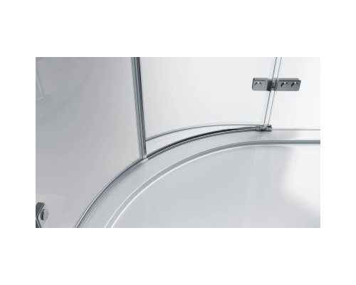 Приобрести Душевой уголок 80х80 см BelBagno Kraft KRAFT-R-2-80-C-Cr прозрачное в магазине сантехники Santeh-Crystal.ru