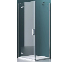 Душевой уголок 80х100 см BelBagno Kraft KRAFT-AH-12-80/100-C-Cr-L прозрачное