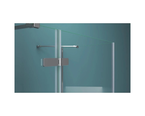 Заказать Душевой уголок 80х100 см BelBagno Kraft KRAFT-AH-12-80/100-C-Cr-L прозрачное в магазине сантехники Santeh-Crystal.ru