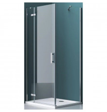 Душевой уголок 90х100 см BelBagno Kraft KRAFT-AH-12-90/100-C-Cr-L прозрачное