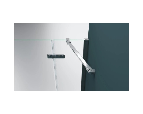 Приобрести Душевой уголок 90х100 см BelBagno Kraft KRAFT-AH-12-90/100-C-Cr-L прозрачное в магазине сантехники Santeh-Crystal.ru