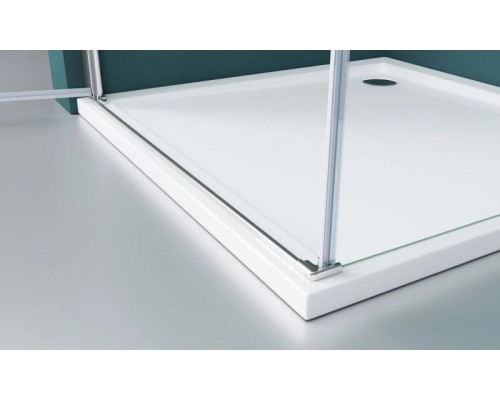 Приобрести Душевой уголок 90х100 см BelBagno Etna ETNA-AH-1-90/100-C-Cr прозрачное в магазине сантехники Santeh-Crystal.ru