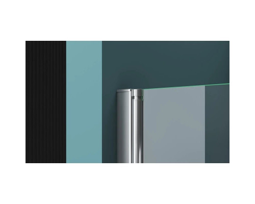 Купить Душевой уголок 80х100 см BelBagno Albano ALBANO-ASH-1-80/100-C-Cr прозрачное в магазине сантехники Santeh-Crystal.ru