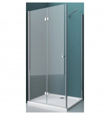 Душевой уголок 90х100 см BelBagno Albano ALBANO-ASH-1-90/100-C-Cr прозрачное