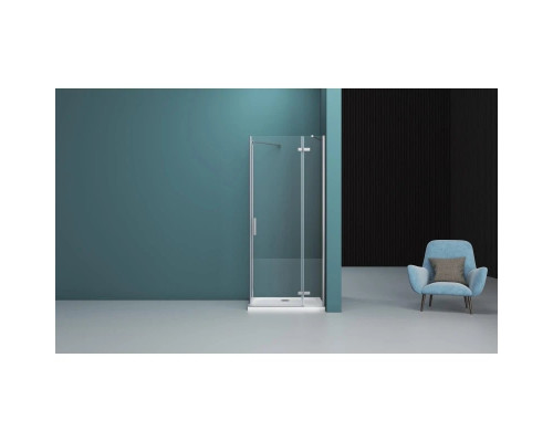 Приобрести Душевой уголок 120х100 см BelBagno Kraft KRAFT-AH-12-120/100-C-Cr-R прозрачное в магазине сантехники Santeh-Crystal.ru