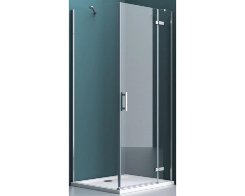 Купить Душевой уголок 80х100 см BelBagno Kraft KRAFT-AH-12-80/100-C-Cr-R прозрачное в магазине сантехники Santeh-Crystal.ru
