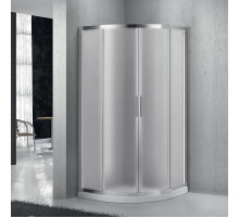 Душевой уголок 80х80 см BelBagno Sela SELA-R-2-80-P-Cr текстурное стекло