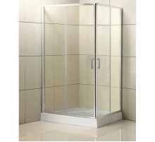 Душевой уголок 90х70 см BelBagno Uno UNO-AH-2-90/70-P-Cr текстурное стекло