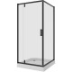 Заказать Душевой уголок 88х88х190 см Niagara NG-6801-08BLACK прозрачное в магазине сантехники Santeh-Crystal.ru