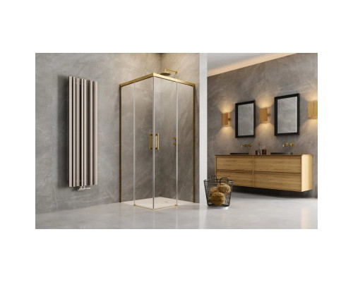 Приобрести Душевой уголок Radaway Idea Gold KDD 80L×80R прозрачное в магазине сантехники Santeh-Crystal.ru