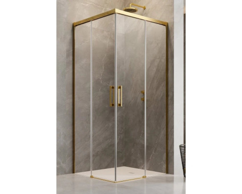 Купить Душевой уголок Radaway Idea Gold KDD 90L×100R прозрачное в магазине сантехники Santeh-Crystal.ru