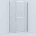 Душевой уголок 90х90 см IDDIS Steel STE8SS9i23 прозрачное