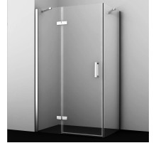Душевой уголок 120х90 см прозрачное стекло WasserKRAFT ALLER 10H07LWHITE