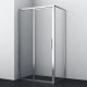 Приобрести Душевой уголок 120х90 см WasserKRAFT Lopau 32S07L прозрачное в магазине сантехники Santeh-Crystal.ru