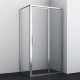 Приобрести Душевой уголок 120х90 см WasserKRAFT Lopau 32S07R прозрачное в магазине сантехники Santeh-Crystal.ru