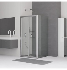 Душевой уголок 80х100 см RGW CL-41 (CL-21+Z-050-1) Classic 04094180-011 прозрачное