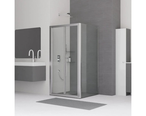 Купить Душевой уголок 90х100 см RGW CL-41 (CL-21+Z-050-1) Classic 04094190-011 прозрачное в магазине сантехники Santeh-Crystal.ru