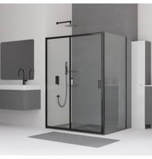 Душевой уголок 120х100 см RGW CL-48B (CL-14B+Z-050-1B) Classic 32094802-014 прозрачное