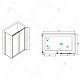 Заказать Душевой уголок 100х100 см RGW CL-48B (CL-14B+Z-050-1B) Classic 32094800-014 прозрачное в магазине сантехники Santeh-Crystal.ru