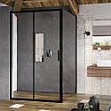 Душевой уголок 100х80 см Ravak Blix Slim BLSDP2 + BLSPS X0PMA0300Z1 + X9BM40300Z1 прозрачное Душевой уголок 100х80 см Ravak Blix Slim BLSDP2 + BLSPS X0PMA0300Z1 + X9BM40300Z1 прозрачное
