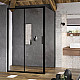 Заказать Душевой уголок 120х90 см Ravak Blix Slim BLSDP2 + BLSPS X0PMG0300Z1 + X9BM70300Z1 прозрачное в магазине сантехники Santeh-Crystal.ru