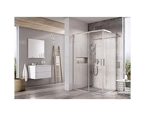 Santeh-Crystal.ru: Душевой уголок 100х100 см Ravak Blix Slim BLSRV2K + BLSRV2K X1XMA0C00Z1 + X1XMA0C00Z1 прозрачное Купить Душевой уголок 100х100 см Ravak Blix Slim BLSRV2K + BLSRV2K X1XMA0C00Z1 + X1XMA0C00Z1 прозрачное в магазине сантехники Santeh-Crystal.ru