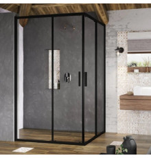 Душевой уголок 80х80 см Ravak Blix Slim BLSRV2K + BLSRV2K X1XM40300Z1 + X1XM40300Z1 прозрачное