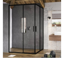 Душевой уголок 90х80 см Ravak Blix Slim BLSRV2K + BLSRV2K X1XM40300Z1 + X1XM70300Z1 прозрачное