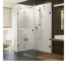 Душевой уголок 80х80 см Ravak Brilliant BSDPS + B SET L 0UL44A00Z1 + D01000A076 прозрачное