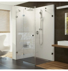 Душевой уголок 110х80 см Ravak Brilliant BSDPS + B SET L 0ULD4A00Z1 + D01000A080 прозрачное