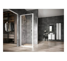 Душевой уголок 90х80 см Ravak Nexty NDOP1 + NPSS 03O70100Z1 + 90O40100Z1 прозрачное