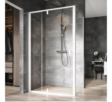 Душевой уголок 100х90 см Ravak Nexty NDOP2 + NPSS 03OA0101Z1 + 90O70100Z1 прозрачное