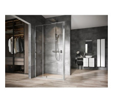 Душевой уголок 110х100 см Ravak Nexty NDOP2 + NPSS 03OD0C00Z1 + 90OA0C00Z1 прозрачное