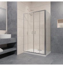 Душевой уголок 165х120 см RGW PA-41 (PA-11+Z-050-2) Passage 01084126-011 прозрачное