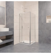 Душевой уголок 118,5-131,5х90 см RGW PA-44 (PA-02+Z-050-1) Passage 04084419-011 прозрачное