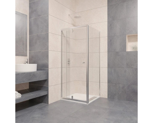 Приобрести Душевой уголок 118,5-131,5х100 см RGW PA-44 (PA-02+Z-050-1) Passage 04084410-011 прозрачное в магазине сантехники Santeh-Crystal.ru
