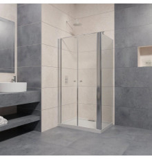 Душевой уголок 120х100 см RGW PA-47 (PA-04+Z-050-1+держатель) Passage 04084720-011 прозрачное