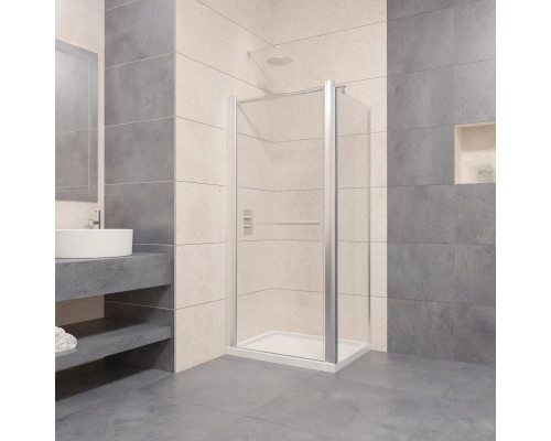 Приобрести Душевой уголок 60х80 см RGW PA-48 (PA-03+Z-050-1+держатель) Passage 04084867-011 прозрачное в магазине сантехники Santeh-Crystal.ru