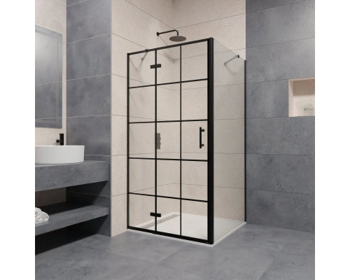 Заказать Душевой уголок 144х80 см RGW PA-77-B L (PA-07B+Z-050-2B+держатель) Passage 41087748-084L прозрачное в магазине сантехники Santeh-Crystal.ru