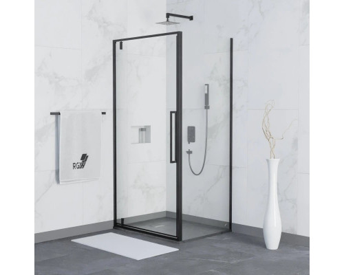 Купить Душевой уголок 80,5х80 см RGW SV-35B (SV-02+Z-050-3B) Stilvoll 06323588-014 прозрачное в магазине сантехники Santeh-Crystal.ru