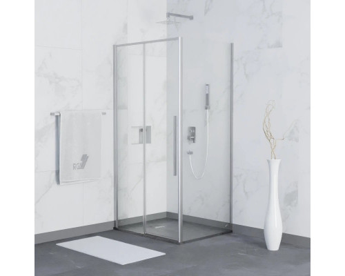 Приобрести Душевой уголок 130х80 см RGW SV-42 (SV-12+Z-050-2) Stilvoll 32324238-011 прозрачное в магазине сантехники Santeh-Crystal.ru