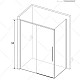 Заказать Душевой уголок 100х100 см RGW SV-42B (SV-12B+Z-050-1B) Stilvoll 32324200-014 прозрачное в магазине сантехники Santeh-Crystal.ru