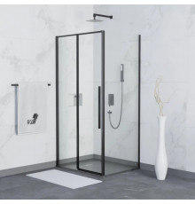 Душевой уголок 130х100 см RGW SV-42B (SV-12B+Z-050-1B) Stilvoll 32324230-014 прозрачное