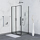 Купить Душевой уголок 100х70 см RGW SV-42B (SV-12B+Z-050-1B) Stilvoll 32324270-014 прозрачное в магазине сантехники Santeh-Crystal.ru