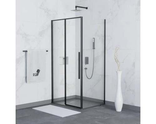 Купить Душевой уголок 150х80 см RGW SV-42B (SV-12B+Z-050-1B) Stilvoll 32324285-014 прозрачное в магазине сантехники Santeh-Crystal.ru