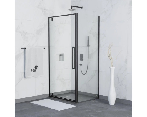 Купить Душевой уголок 80,5х90 см RGW SV-43B (SV-02B+Z-050-3B) Stilvoll 06324389-014 прозрачное в магазине сантехники Santeh-Crystal.ru