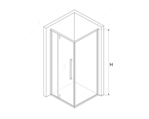 Купить Душевой уголок 120,5х80 см RGW SV-44B (SV-03B+Z-050-3B) Stilvoll 06324428-014 прозрачное в магазине сантехники Santeh-Crystal.ru